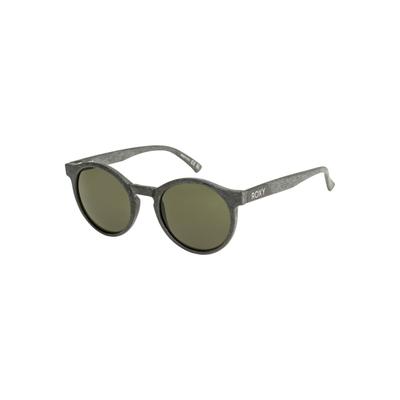Sonnenbrille ROXY "Mia Econyl", Damen, grau (schwarz, grün), Sonnenbrillen Sonnenbrille