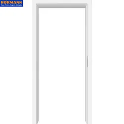 Hörmann ProLine Holz-Zimmertür-Umfassungszarge stumpf - Duradecor glatt  RAL 9016 Verkehrsweiß seidenmatt 420 mm DIN Links 959 mm (Nennmaß = 985 mm) 2097 mm (Nennmaß = 2110 mm)
