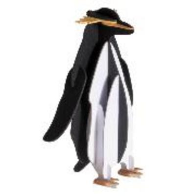 3D Papiermodell. Pinguin