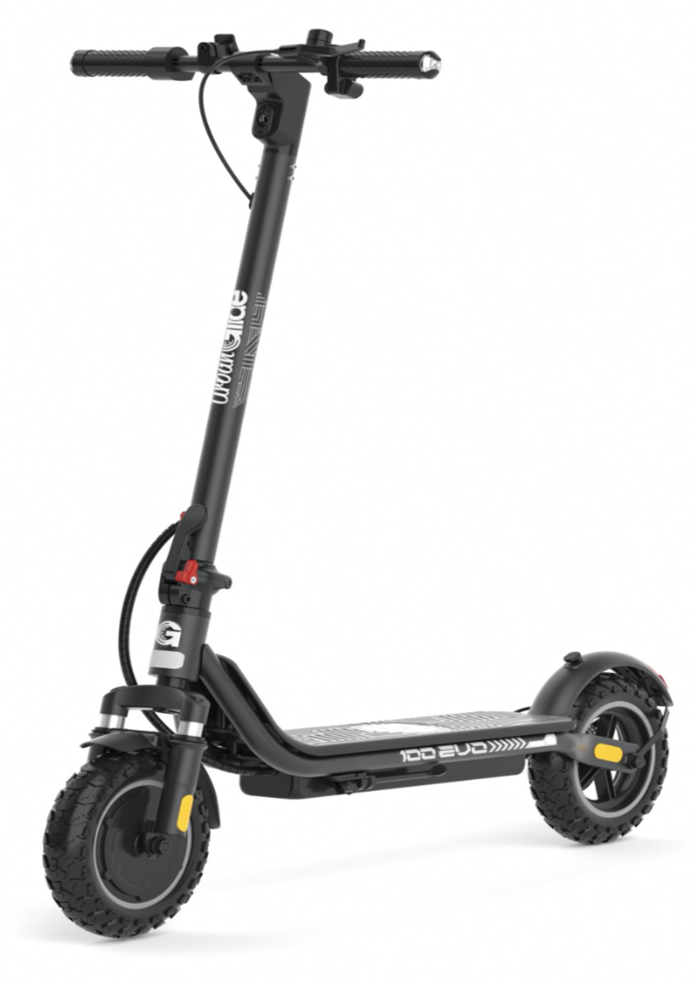 Elektroroller für Erwachsene UrbanGlide 100 - Reichweite bis zu 25 km - 10-Zoll-Cross-Reifen mit Luftfüllung - Akku 25,2 V/10,4 Ah - Gewicht 16 kg