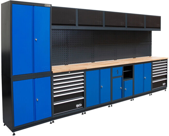 BGS Système d’armoires modulaires compact en bois, 6 modules ; BGS technic (80130)