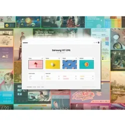 Samsung Smart Signage Z VXT SW (CMS + RM Cloud) Enterprise VX-CXY, Digital Signage Zubehör