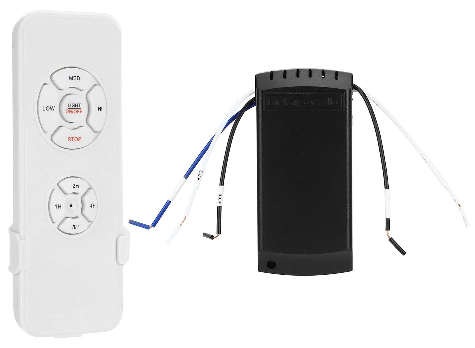 Dripio Set voor plafondventilator met afstandsbediening, 220V, 1000W, RF433, inclusief ontvanger