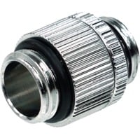 HF Doppelnippel G1/4 AG auf G1/4 AG drehbar, Wasserkühlung chrom