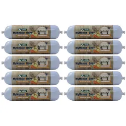 MyMenue4Dogs Hundefutter Lammwurst - 10x 75g