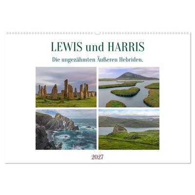 Lewis und Harris, die ungezähmten Äußeren Hebriden. (Wandkalender 2027 DIN A2 quer), CALVENDO Monatskalender