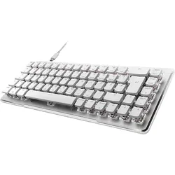 TURTLE BEACH Vulcan II Mini Air, Gaming Tastatur, Opto-Mechanical, Kabellos und Kabelgebunden, Weiß