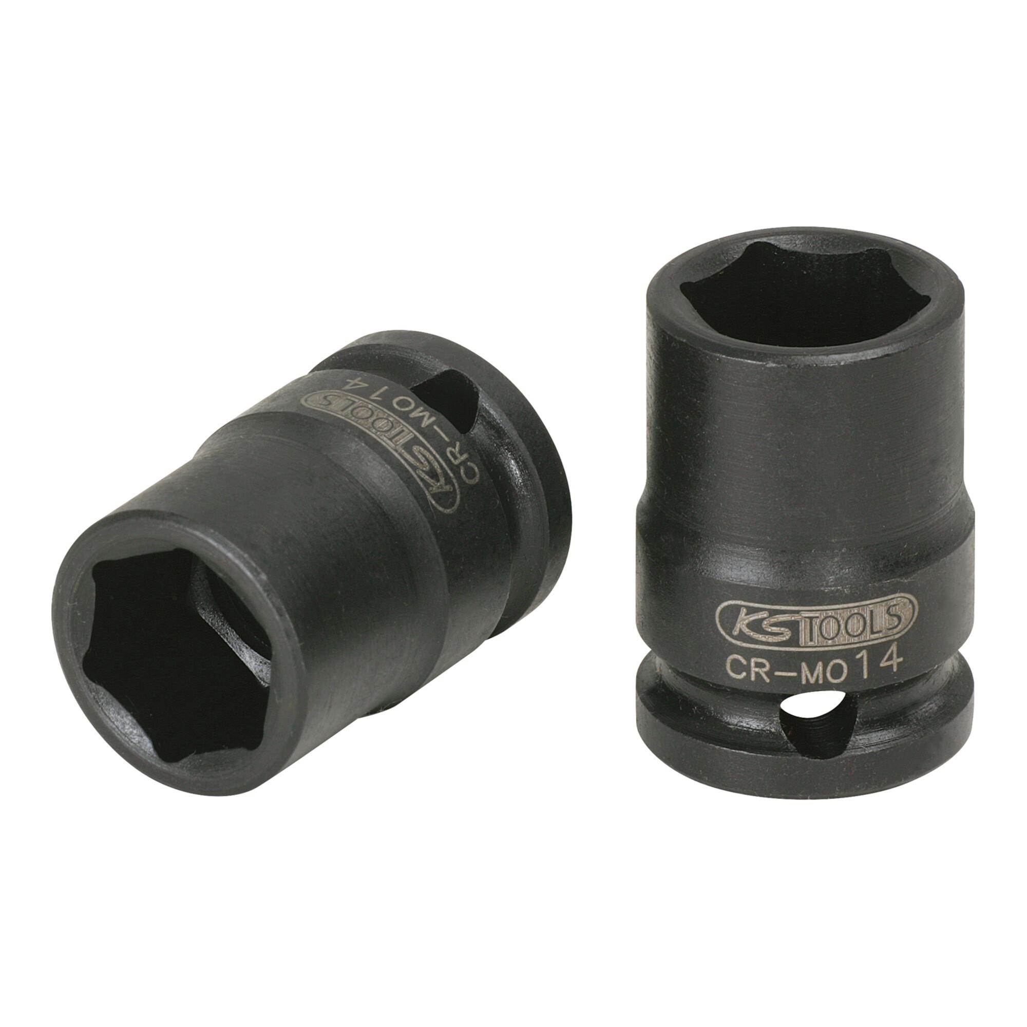 KS Tools 3/8" Sechskant-Kraft-Stecknuss, kurz, 16mm (515.1516)