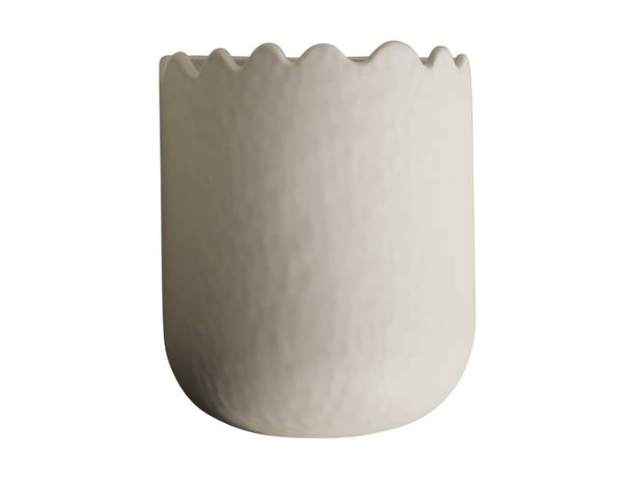 DBKD Pot de mur Flowery 19 cm Crème