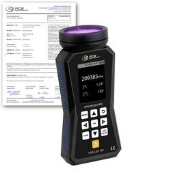 PCE Instruments UV Stroboskop PCE-LES 108UV-385-ICA inkl. ISO-Zertifikat 8 UVA Hochleistungs-LEDs 380 … 390 nm IP52