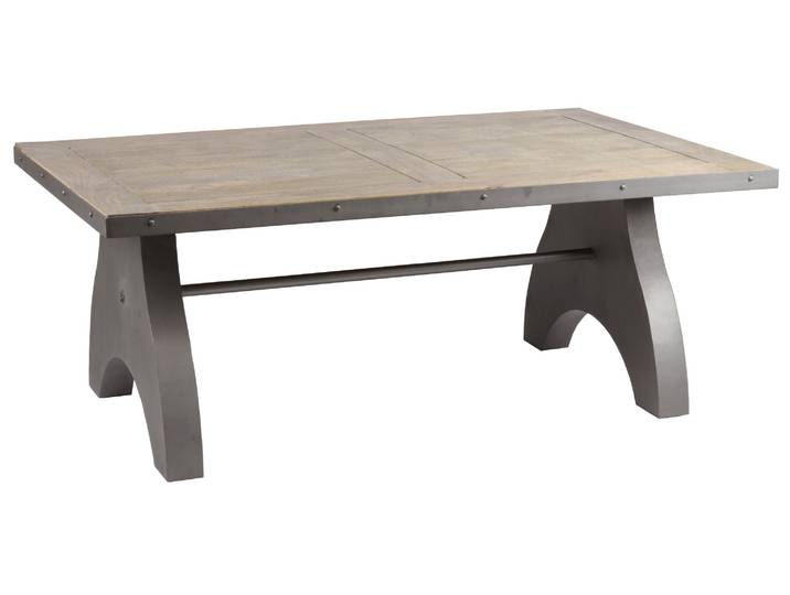 Table basse rectangulaire Industrielle