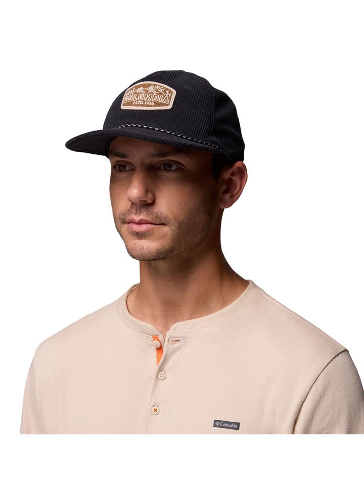 Columbia Cap "Packsaddle Corduroy" in Schwarz - onesize