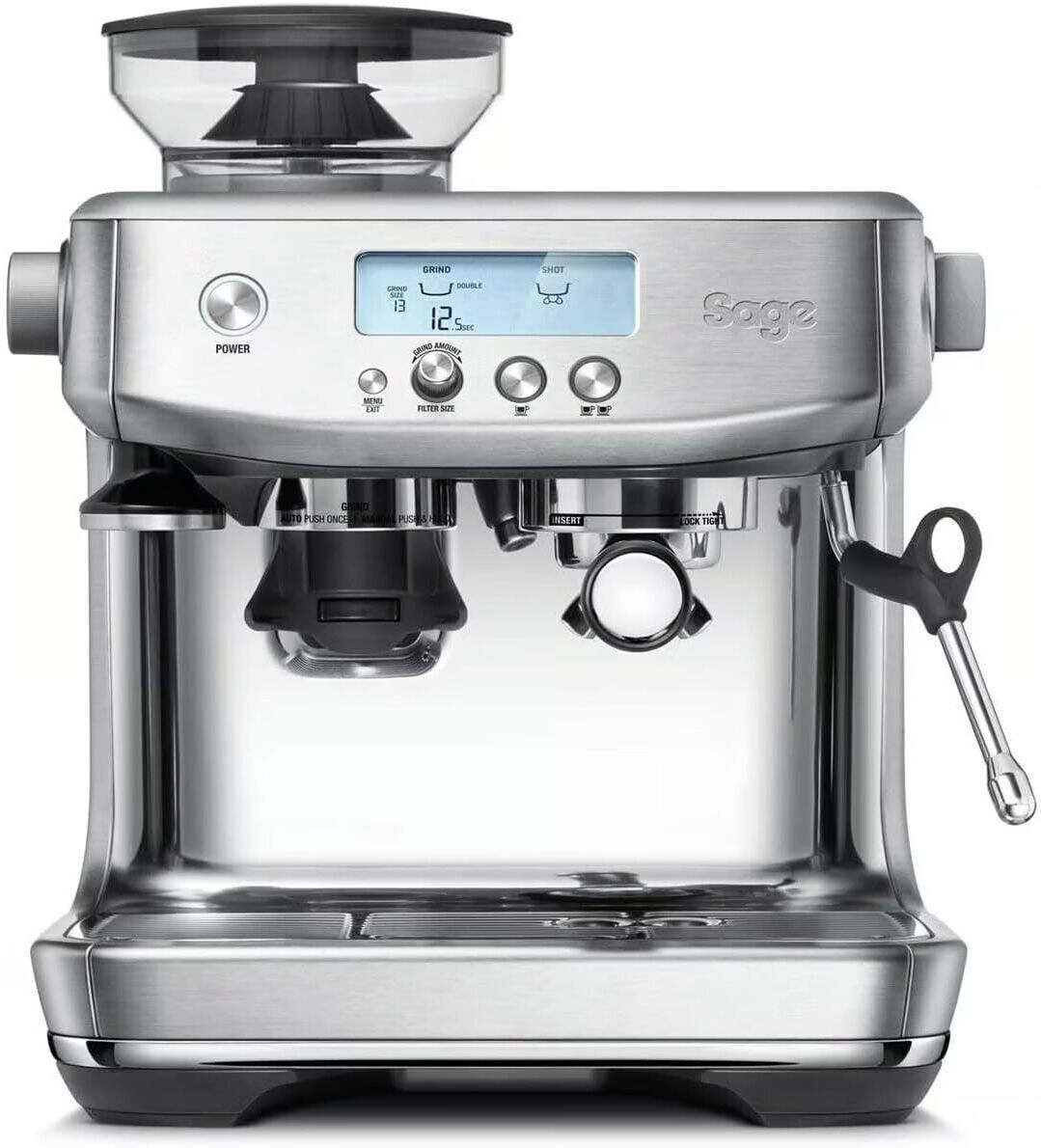 Sage SES878BSS The Barista Pro Espresso Coffee maker   silver - Refurbished