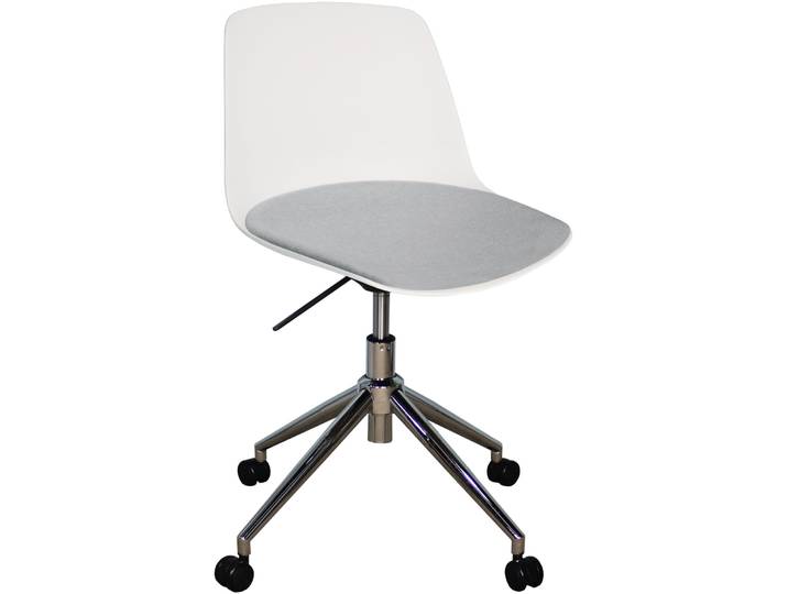 Bürostuhl Livio weiss Polypropylen H 82.5 cm - Bürostuhl