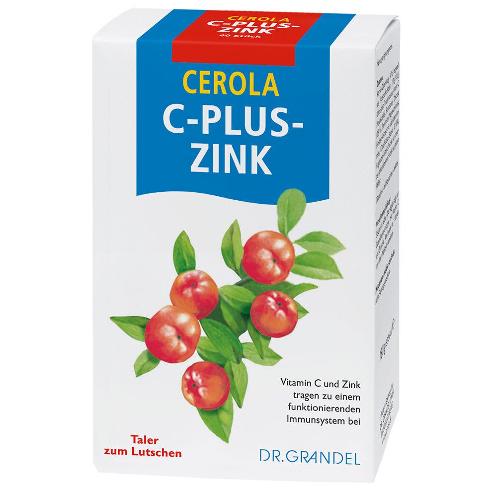 Cerola C plus Zink Taler Grandel 32 St Bonbons