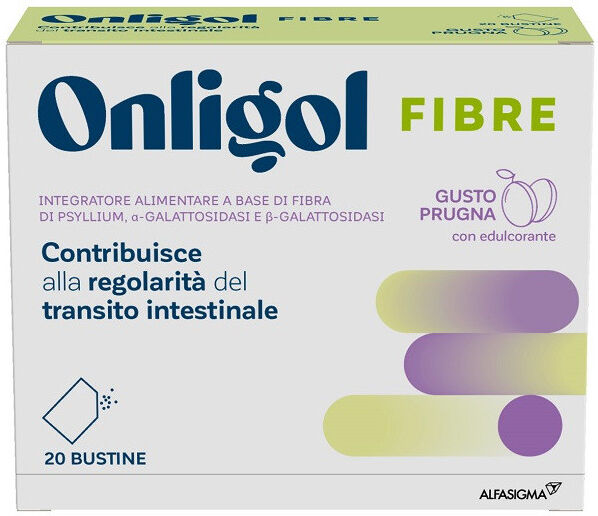 Alfasigma Paraf Alfasigma Onligol Fibre Integratore Transito Intestinale Prugna 20bst