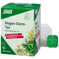 MAGEN-DARM TEE Kräutertee Nr.20a Bio Salus Fbtl. 15 St