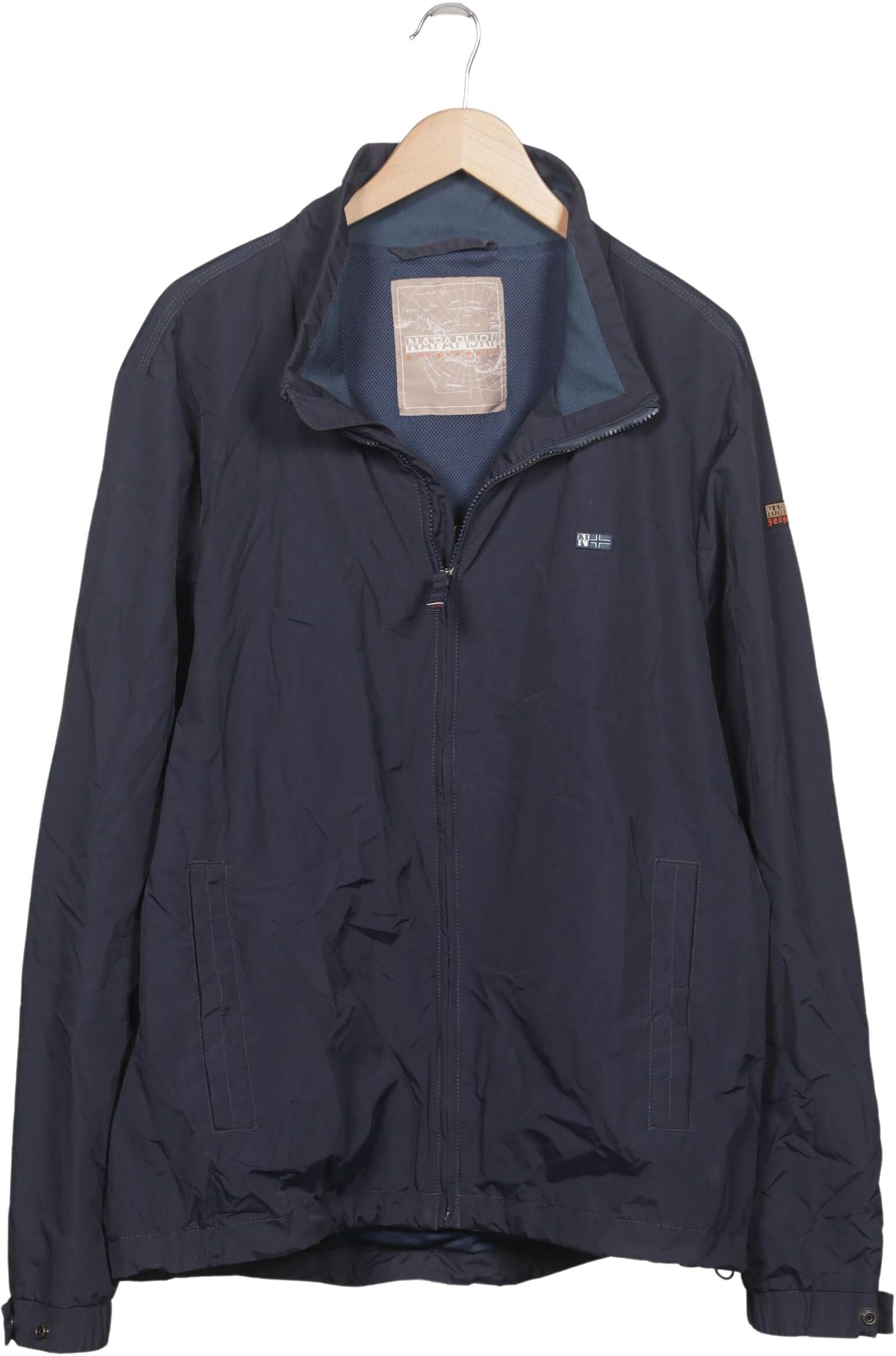 Napapijri Herren Jacke, Marineblau, Gr. Xxl, Synthetik - Second Hand