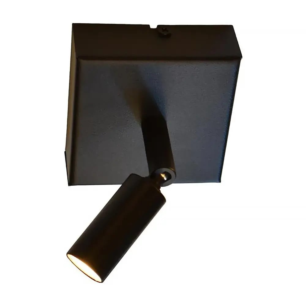 Masterlight Spot Tubo opbouwspot zwart