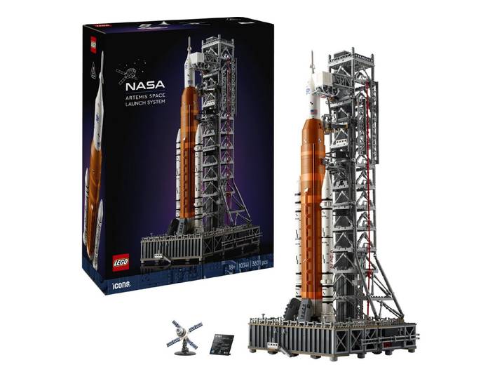 LEGO® Spielwerkzeug LEGO Icons NASA Artemis Startrampe, Konstruktionsspielzeug