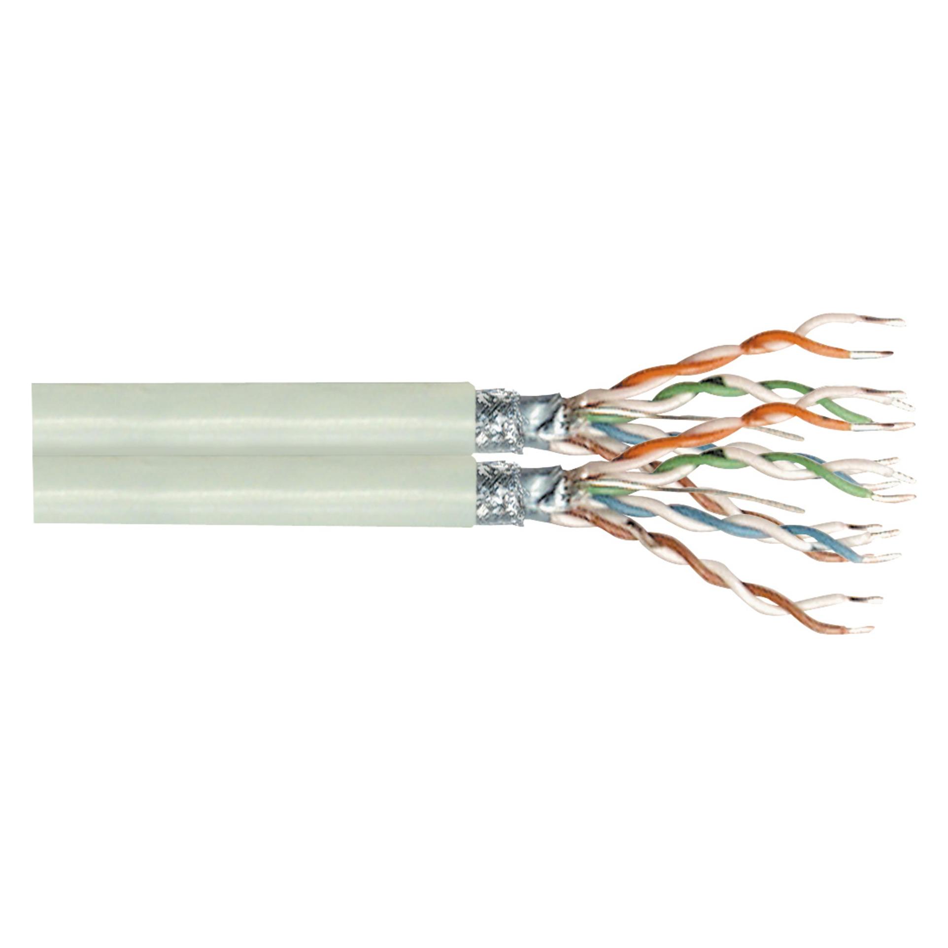 Maxtrack SF/UTP Duplex Kabel, CAT5e (SF/UTP, CAT5e, 100 m) (TK 18-100 D)
