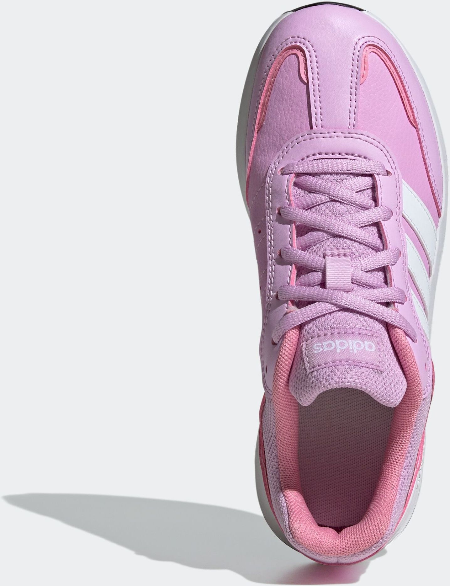 Sneaker ADIDAS SPORTSWEAR "TENSAUR SWITCH KIDS", Jungen, Gr. 38,5, weiss (bliss lila, cloud weiß, bliss pink), Synthetik, Textil, Schuhe Sneaker, pour enfants et adolescents bliss lila, cloud weiß, bliss pink 38,5