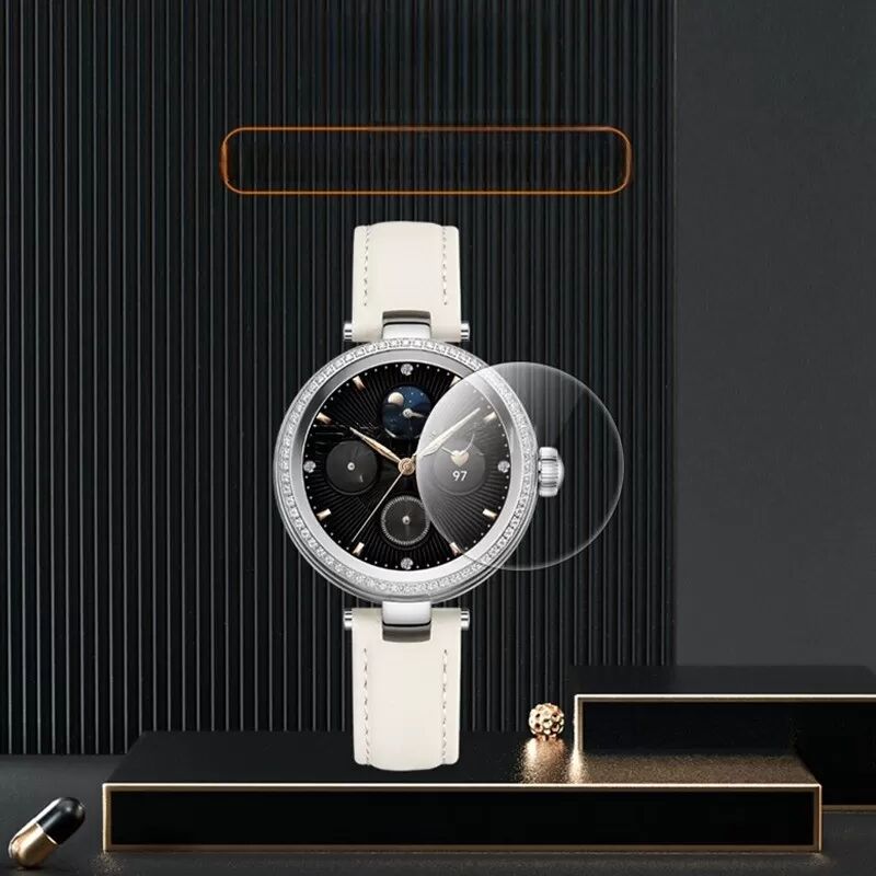 INF Displayschutzfolie aus gehärtetem Glas, kompatibel mit Honor Choice SAGA Smartwatch 2 Crystal Edition