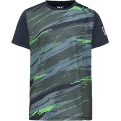 FILA Tennisshirt Jungen | Gr. 140 | grün - grün