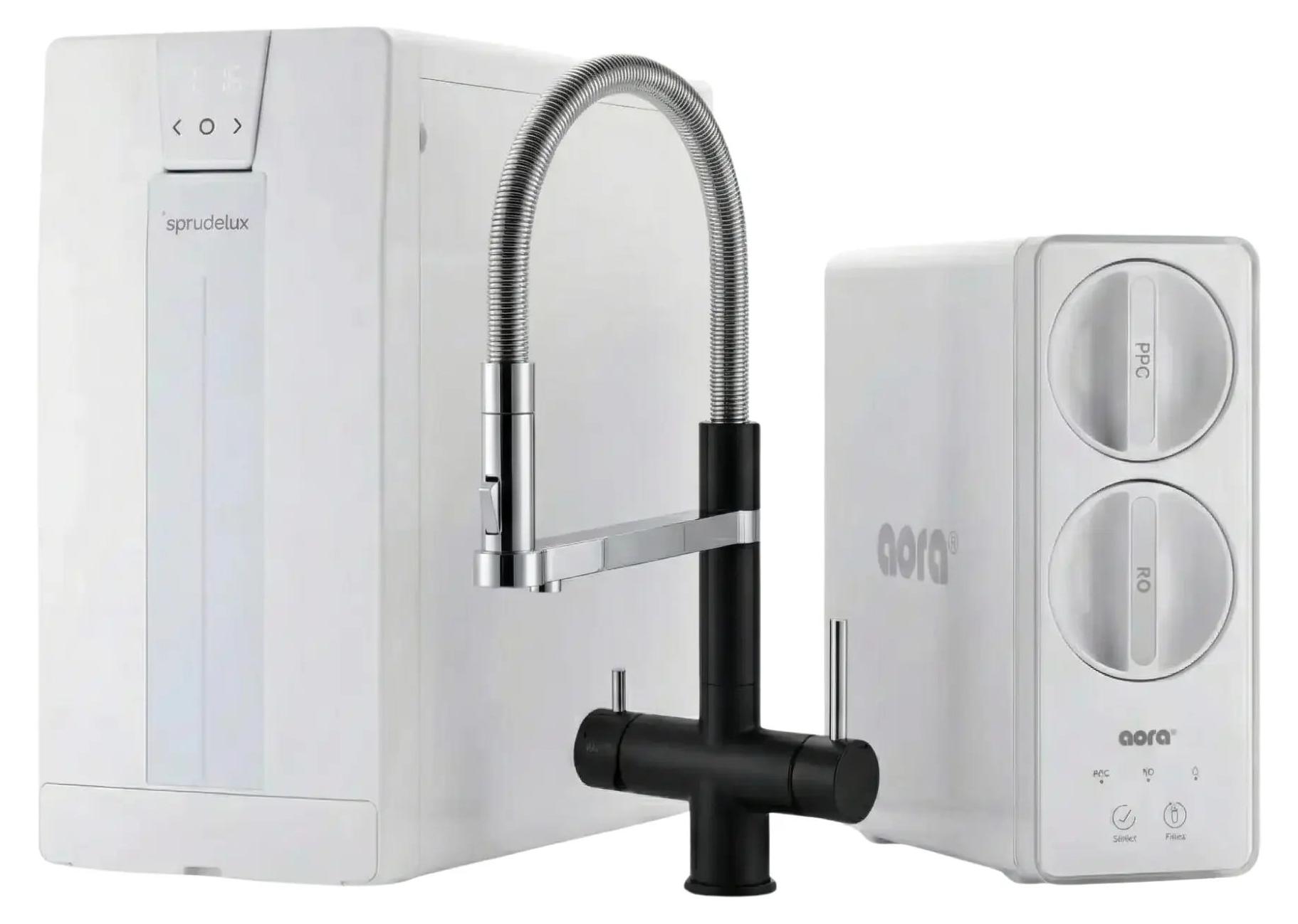 SPRUDELUX POWER SODA GT600 Untertisch STATEMENT Schwarz ohne CO₂