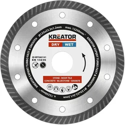 Kreator, Sägeblatt, Diamant-Trennscheiben-Set