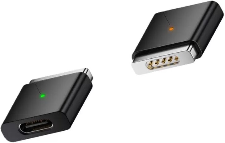 INF USB-C auf MagSafe 2 Adapter 100W - Müheloses Aufladen Ihres MacBooks Schwarz
