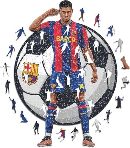 Iconic Puzzles Marcus Rashford houten puzzel 500 stukjes