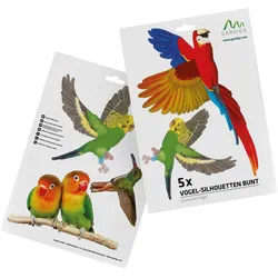 TEV 60110 - Vogelschutz-Aufkleber, 5er Set
