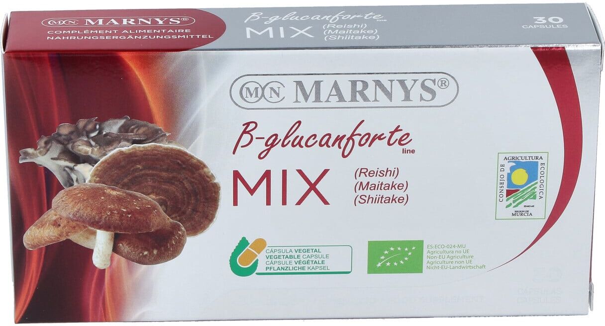 Marnys mix shitake-reishi-maitake 30cap.
