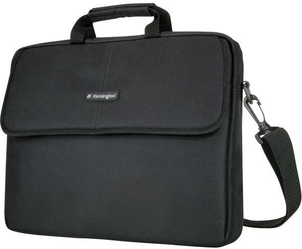 Kensington SP17 17" Classic Laptop Sleeve with Shoulder Strap - Black