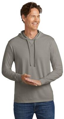 Allmade AL6305 Mineral Dye Organic Cotton Hoodie Top in Driftwood Grey size 2XL   Ringspun