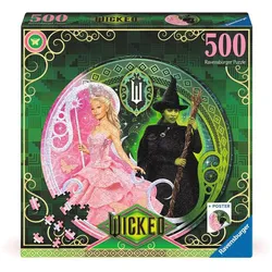 Ravensburger Puzzle 12001276 - Wicked - 500 Teile Wicked Rundpuzzle für Erwachsene und Kinder ab 12 Jahren