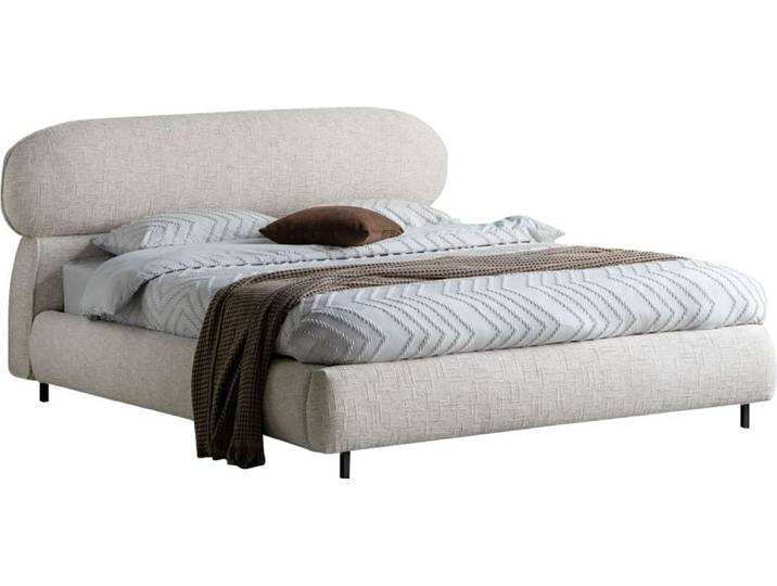 Polsterbett HOME AFFAIRE Zauberflöte , beige (beige, beige, beige), B:180cm, Betten, Polsterbett