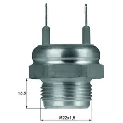 Temperaturschalter Kühlerlüfter MAHLE TSW 2 für Alfa Romeo Audi VW Renault Talbot