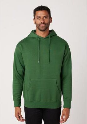 Cotton Heritage M2650 Heavyweight Hoodie in Forest Green size Medium   Cotton/Polyester Blend