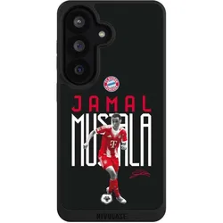 Nivocase Handyhülle für Samsung Galaxy S26 Hülle NIVOpure Case Schwarz FC Bayern München Offizielles (Samsung Galaxy S26), Smartphone Hülle, Schwarz