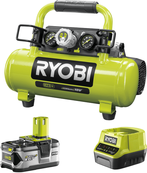 Ryobi R18AC-0 - Compresseur portatif à batterie - 18V - 4Ah