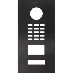 DoorBird D2101V Frontblende – Titan-Optik (PVD)