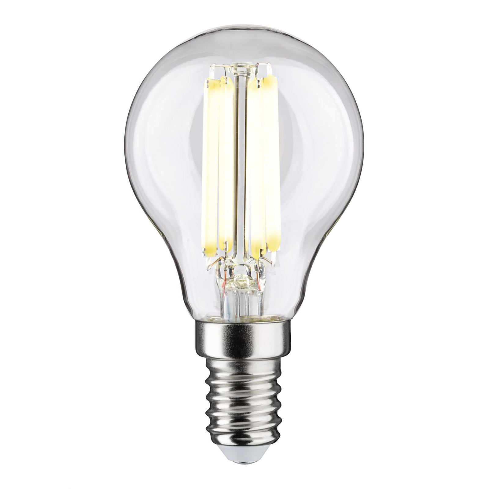 home24 LED-lichtbron Eco-Line Druppel Filament Transparant Ø 4 cm