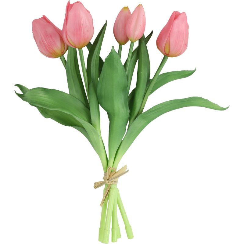 Budget Home Store Kunstboeket Tulipa Roze