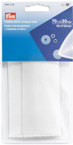Prym Power-Dots "strong & safe", weiß, 100 Stück