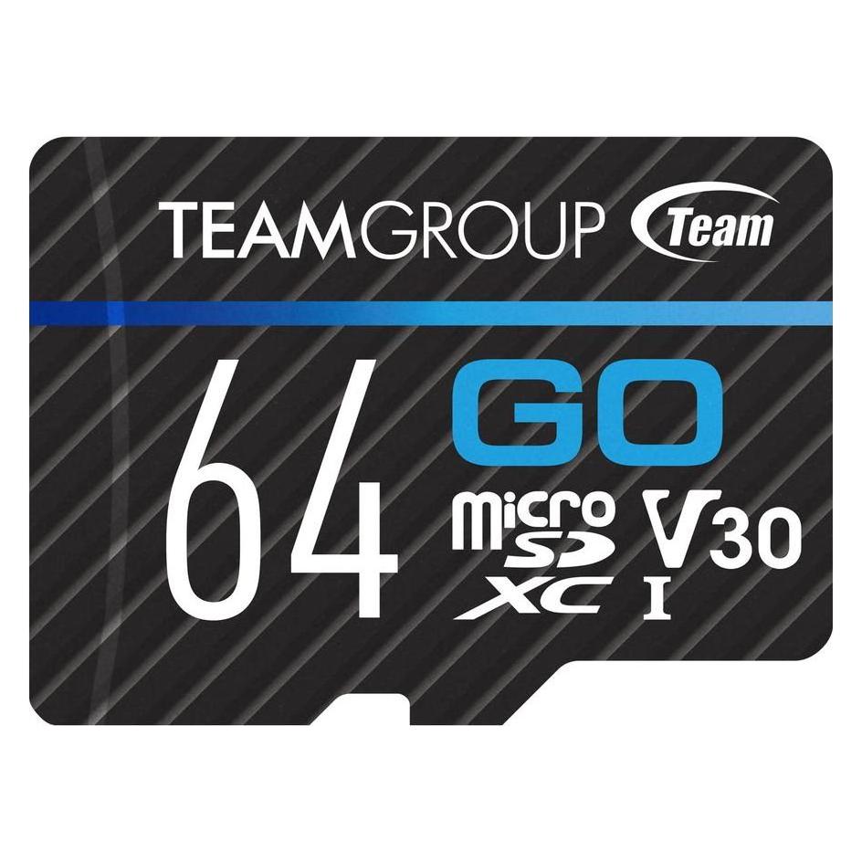 Team Group TGUSDX64GU303 Speicherkarte MicroSDXC UHS-I Klasse 10 (64 GB, microSDXC, U3, UHS-I) (TGUSDX64GU303)