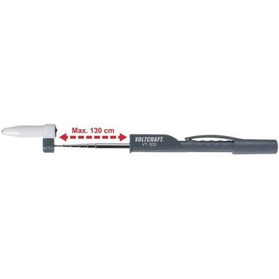 VOLTCRAFT VT-300 Wechselspannungsdetektor CAT II ausziehbar bis 130 cm, Durchgangprüfer