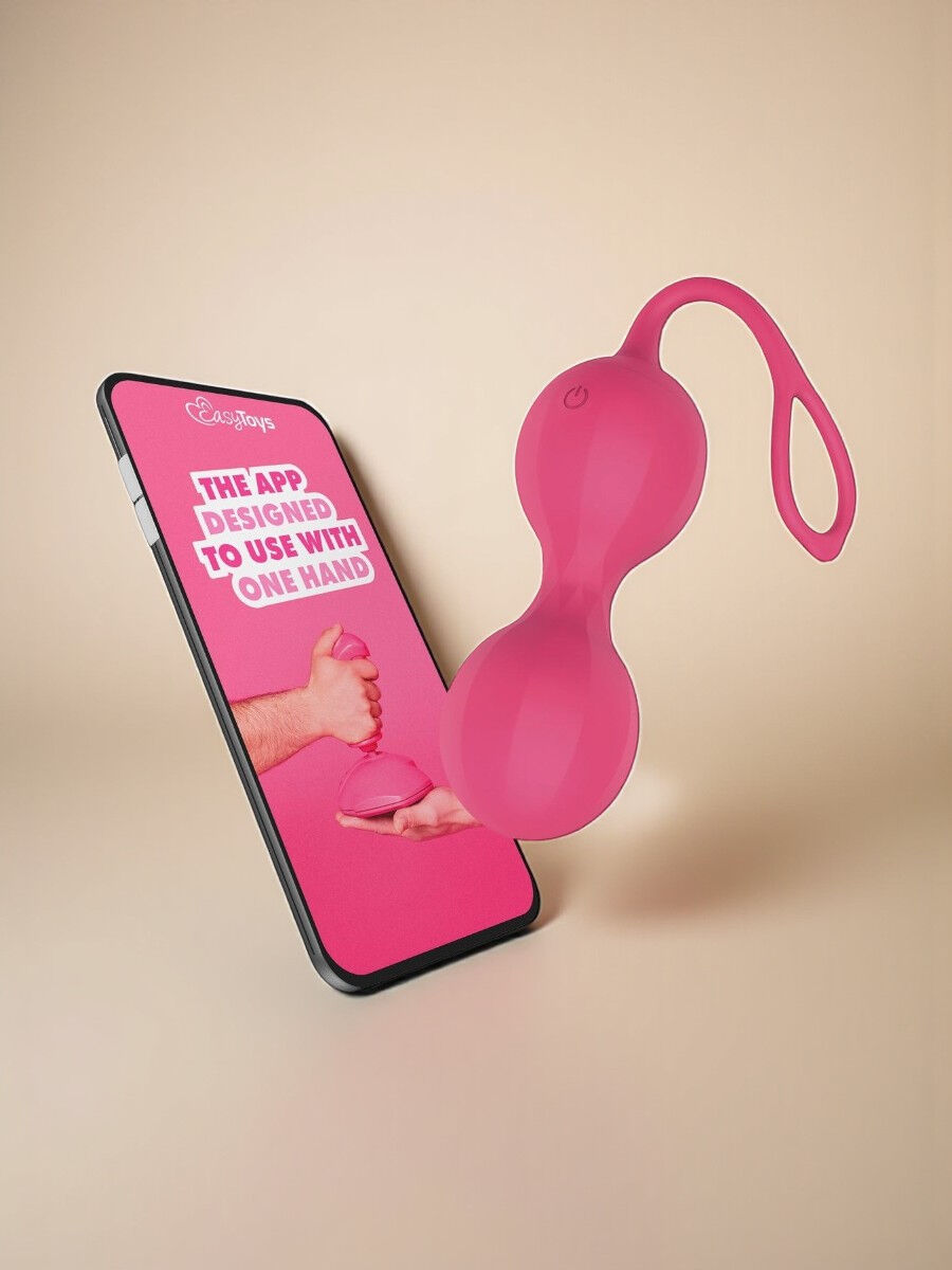 EasyConnect Boules de Geisha vibrantes connectées pour entraînement du périnée