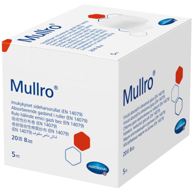 PAUL HARTMANN AG MULLRO Verbandmull 10 cmx5 m gerollt 1 St 02700919